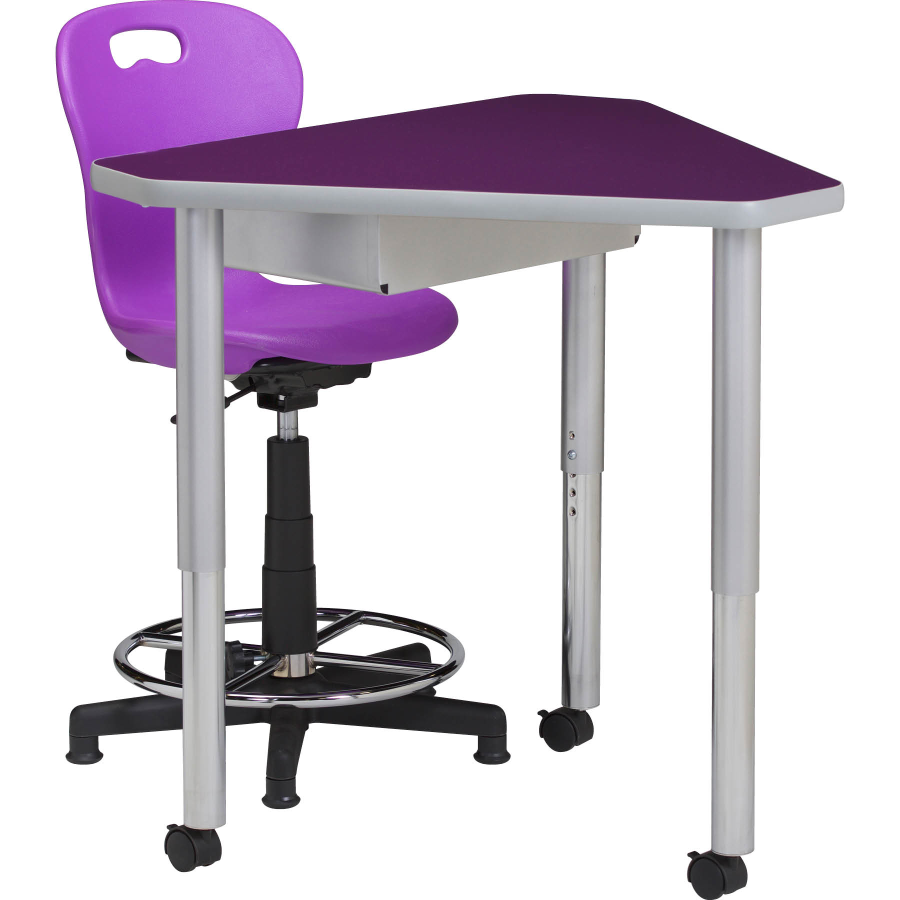 Diamond Galaxy table with chair 6452