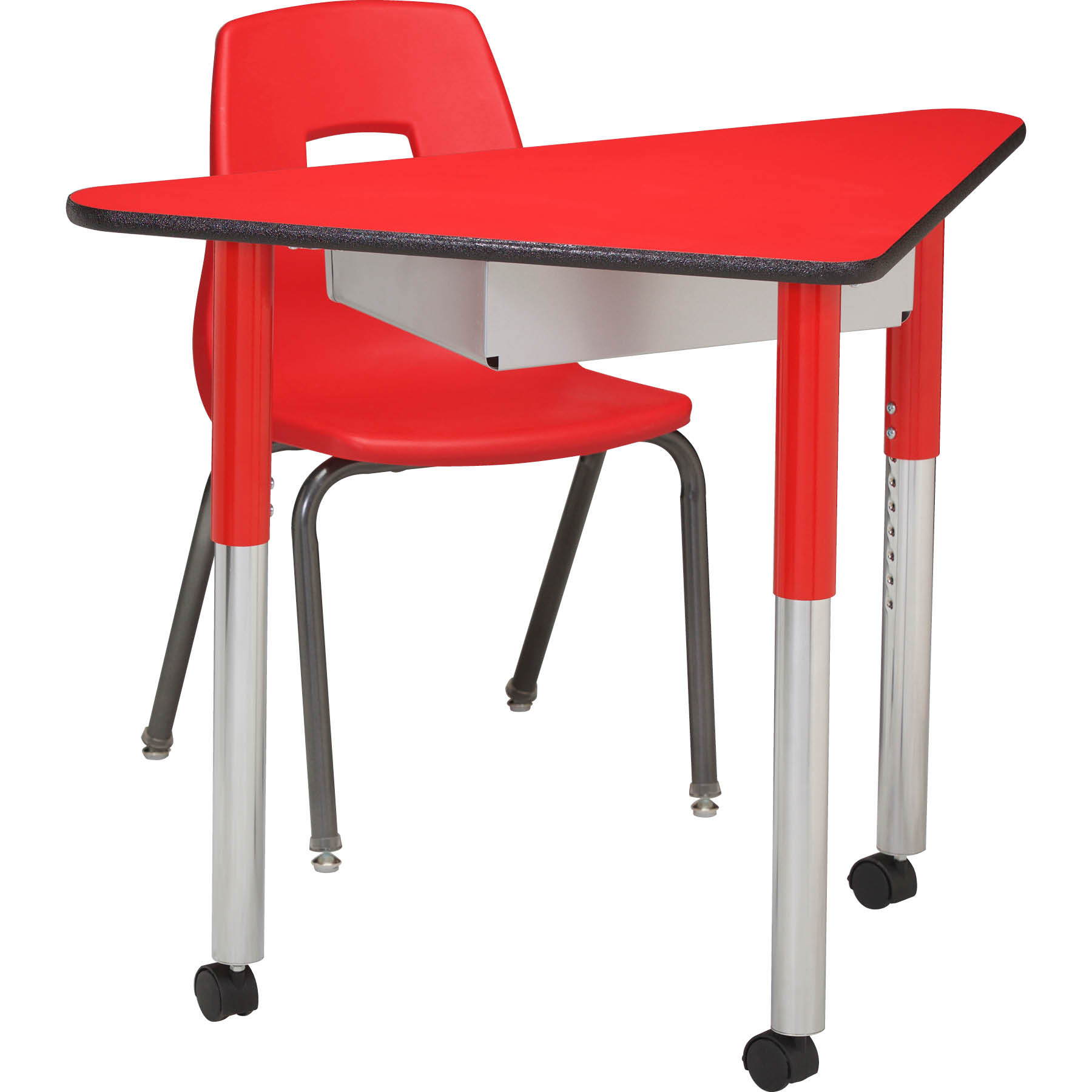 Quarter Triangle Galaxy Table with chair 6470