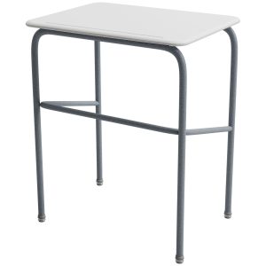 Hard Plastic Study Top Desk
